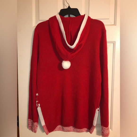 Christmas Party Sweater  NWOT Size Medium Warm, flattering fit. - Picture 4 of 7